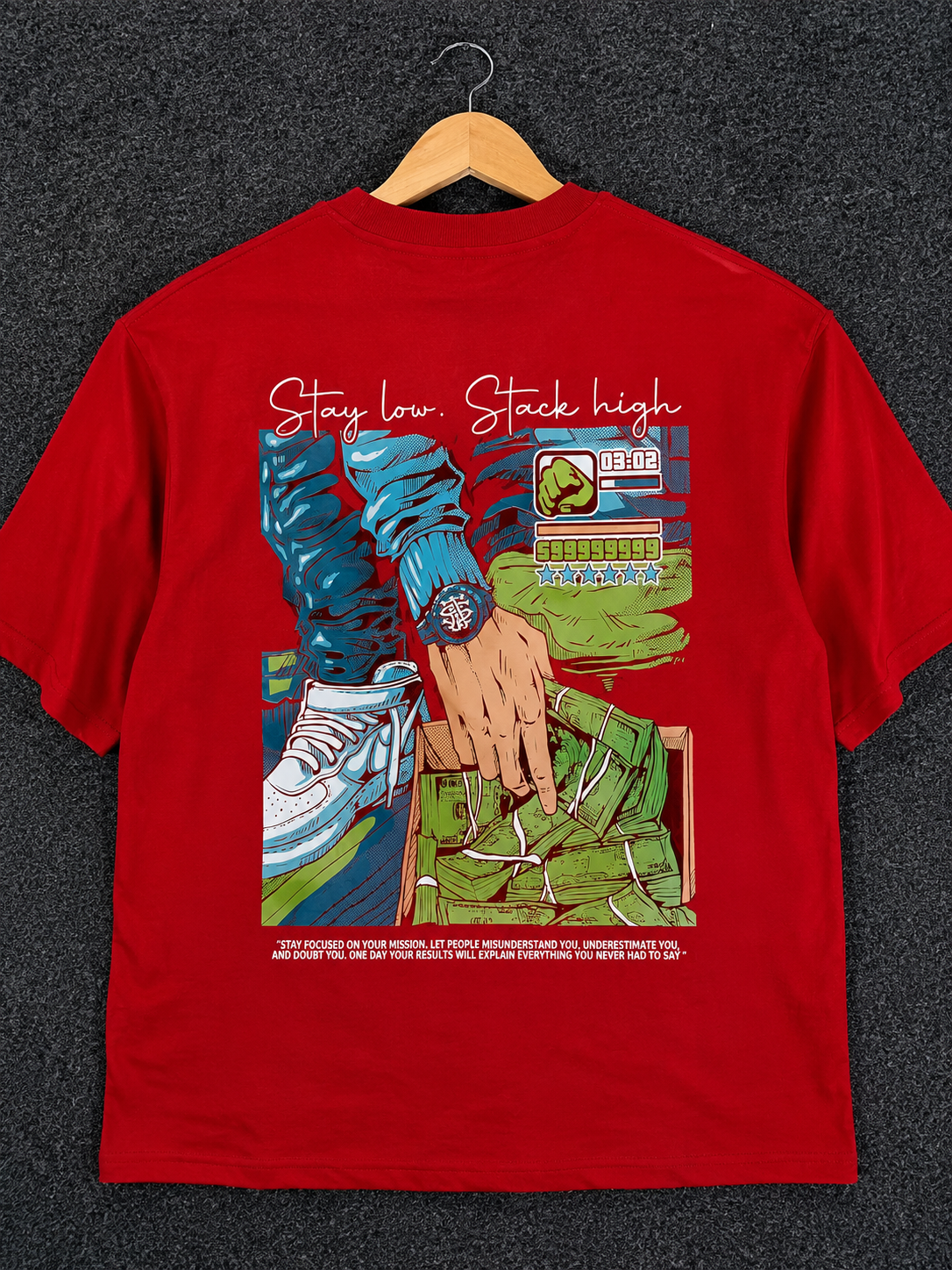 Catch Money - oversize tshirt