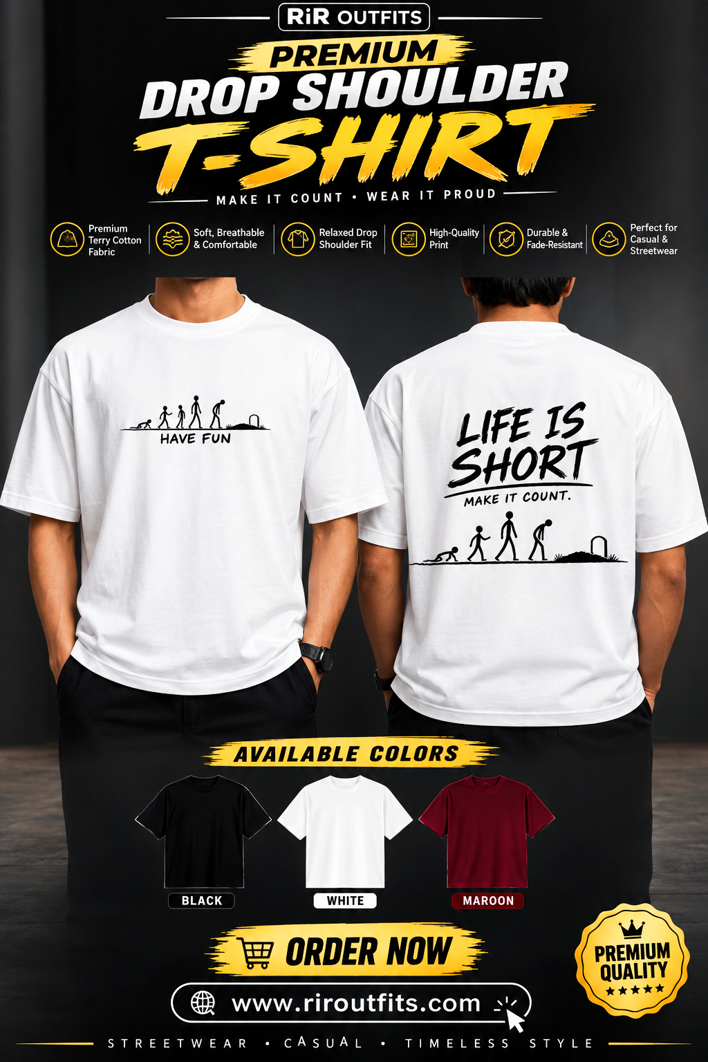 Have Fun - Oversize T-Shirt